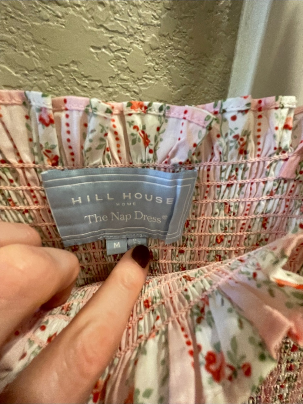 Hill House Home Charlotte Nap Mini Dress - Pink Floral - Picture 6 of 9